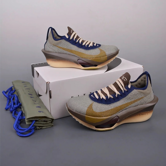 Nike ZoomX Alphafly Next 3 Premium - Marrom/Cinza