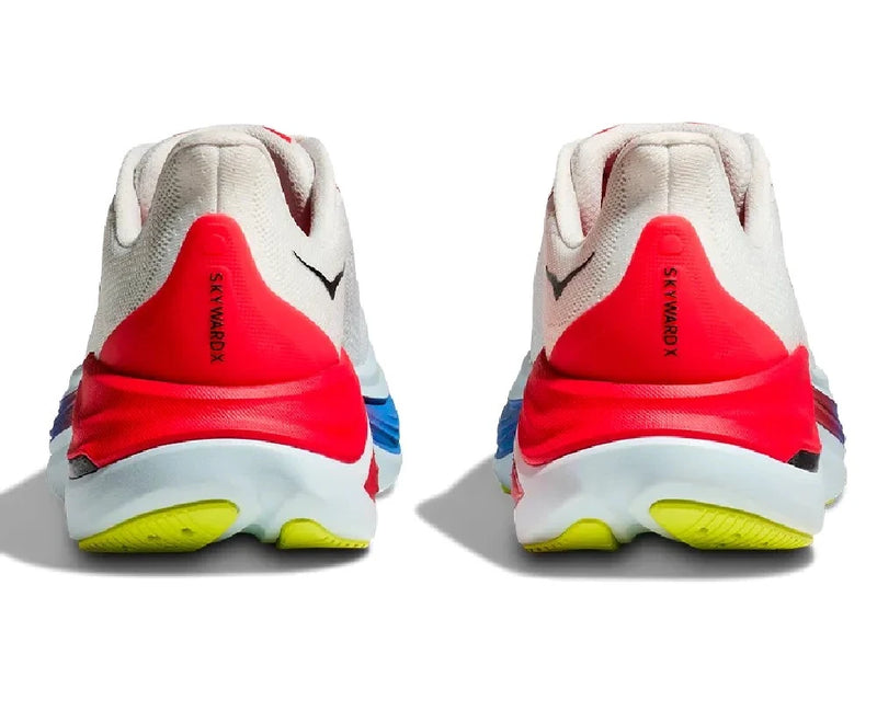 Tênis Hoka Skyward X Branco/Vermelho