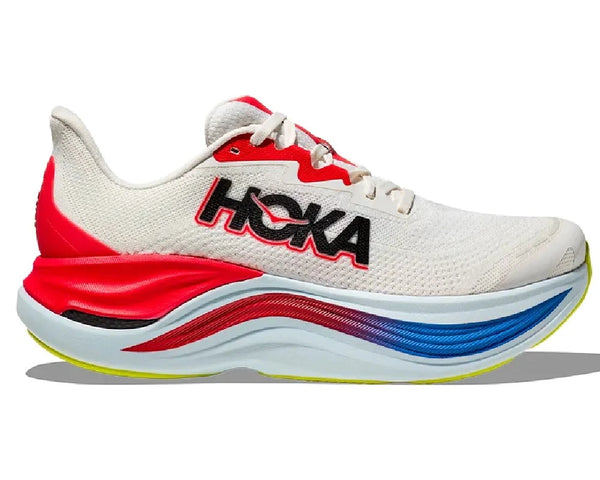 Tênis Hoka Skyward X Branco/Vermelho